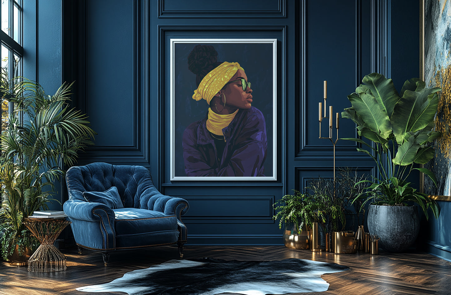 I Love Me - Black Art Print