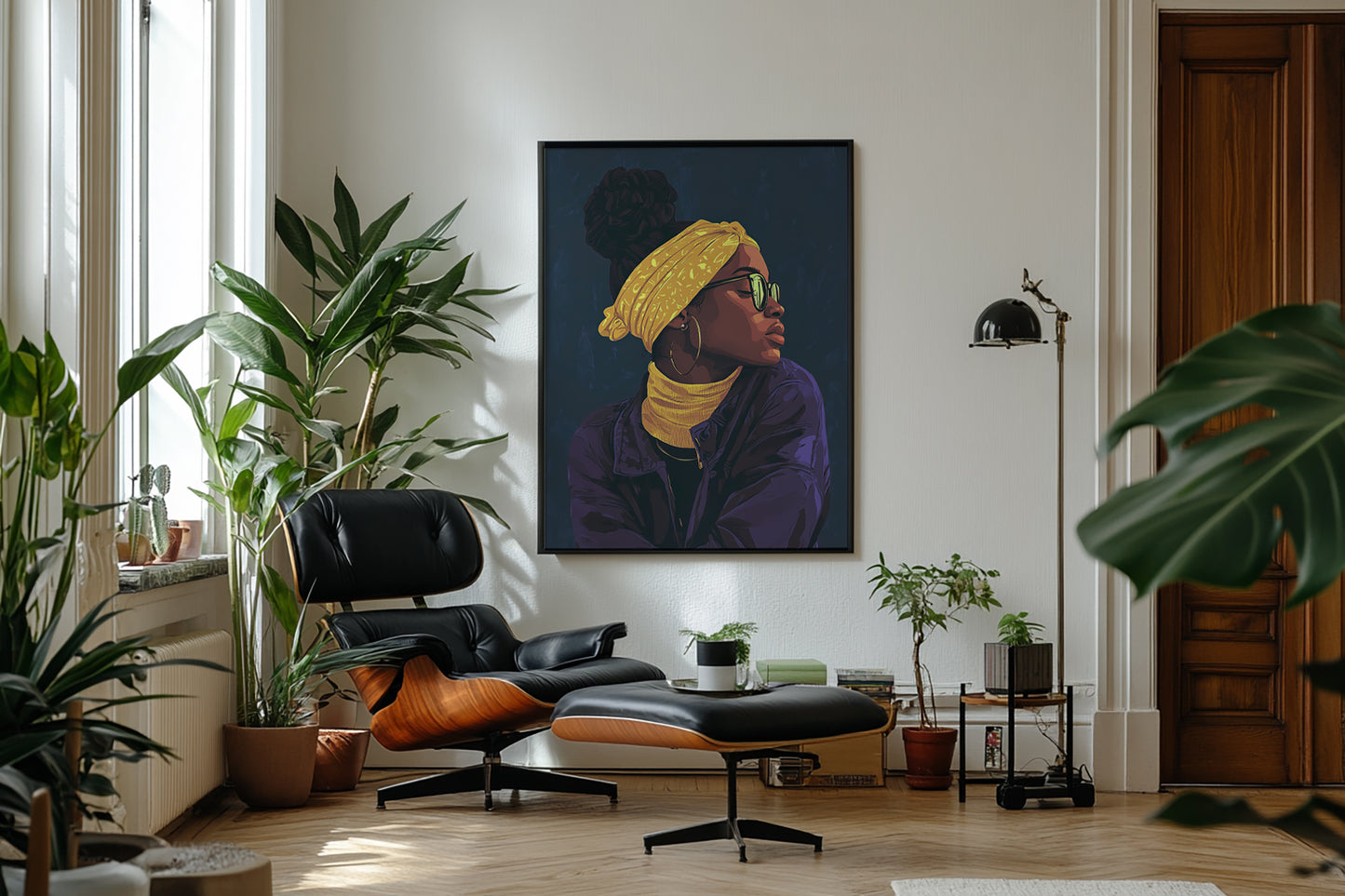 I Love Me - Black Art Print