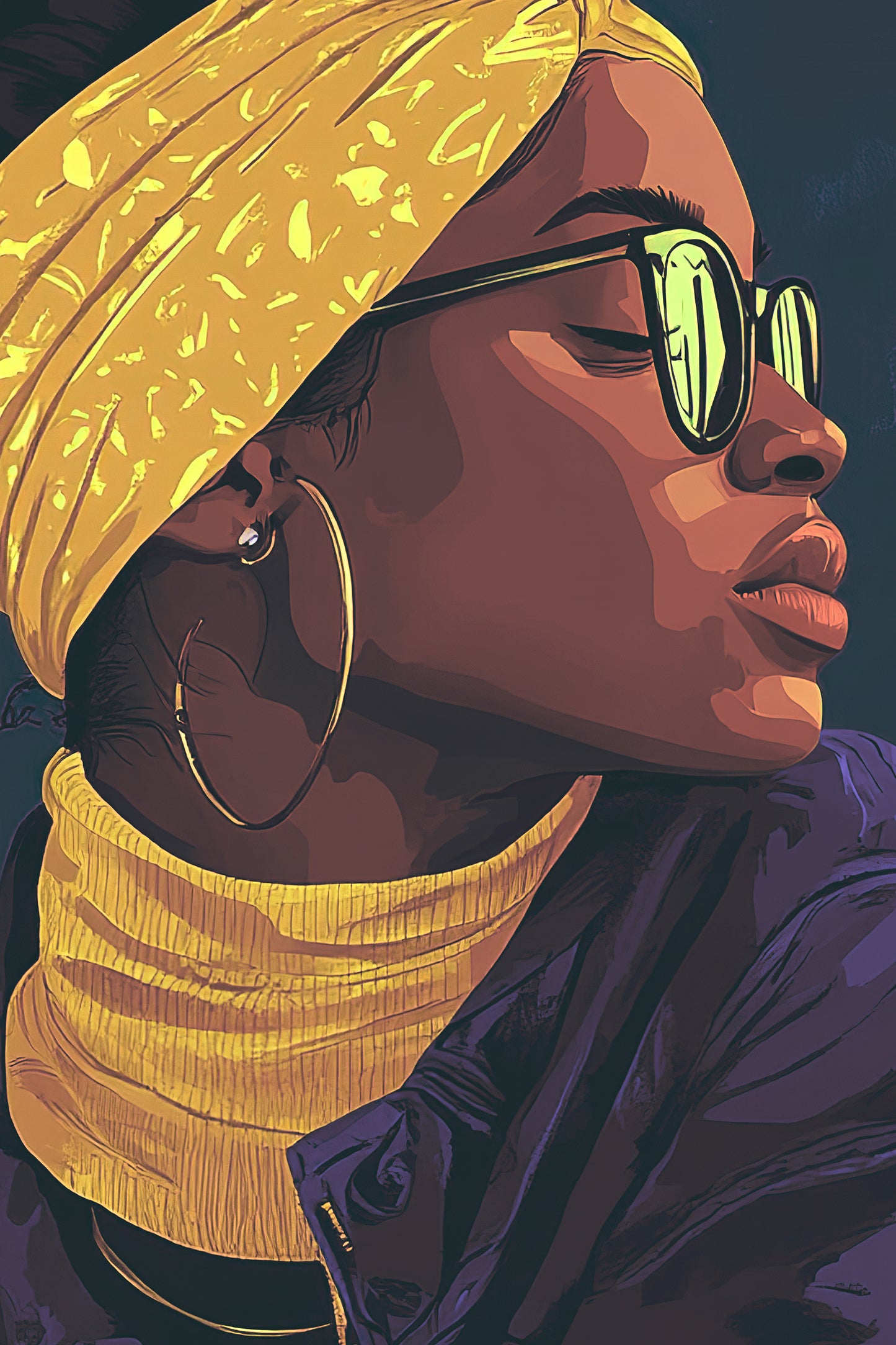 I Love Me - Black Art Print
