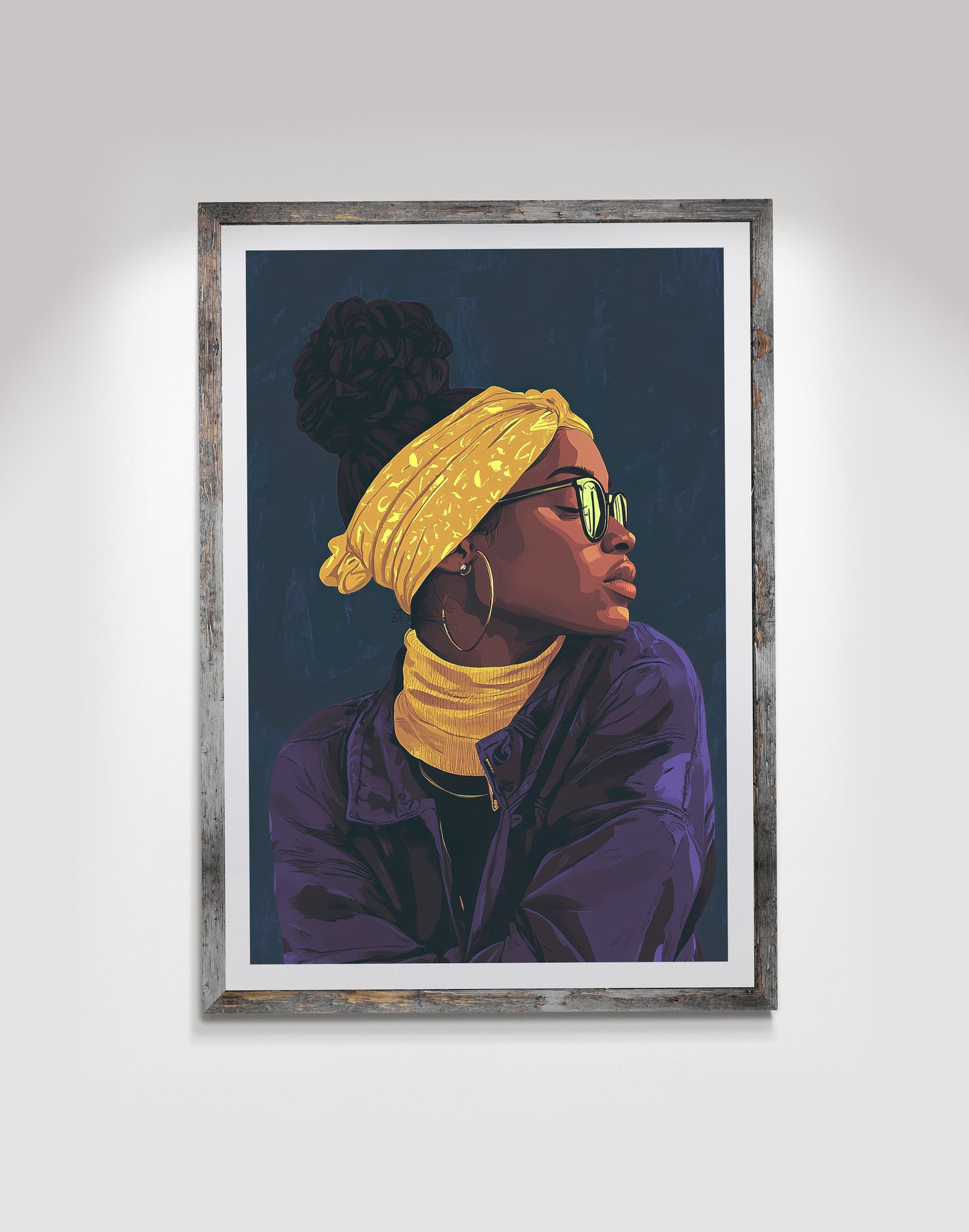 I Love Me - Black Art Print