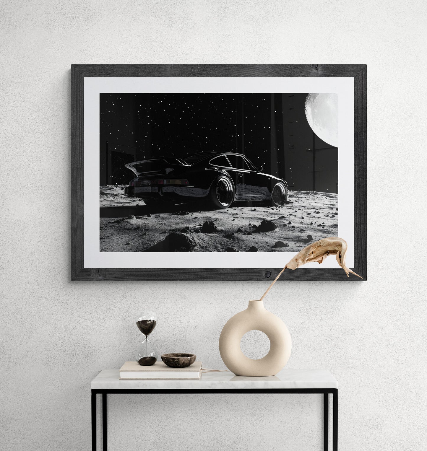 Black Moon — Porsche 911 Wall Print