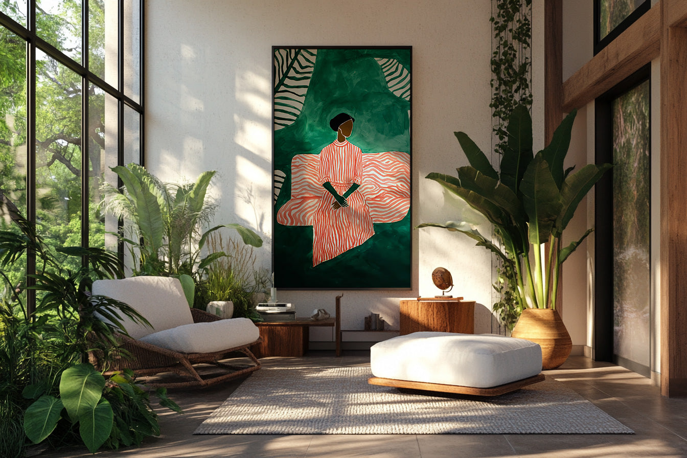 African American Figurative Abstract