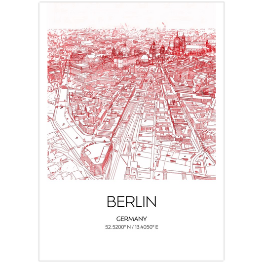 Berlin Germany Map