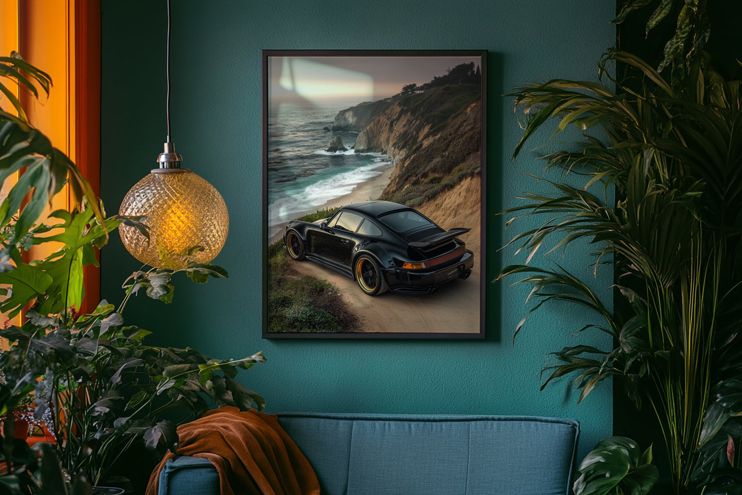 Porsche California - Art Print