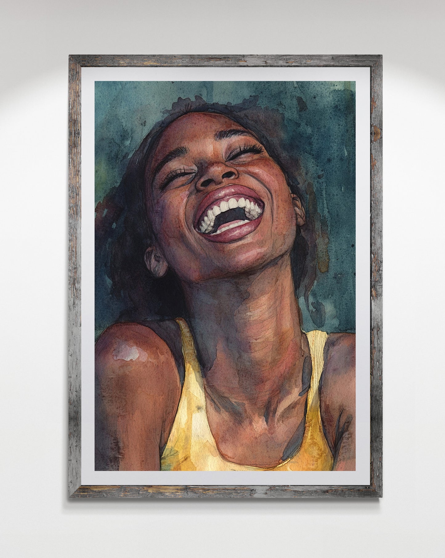 Loving Me - Watercolor Art Print