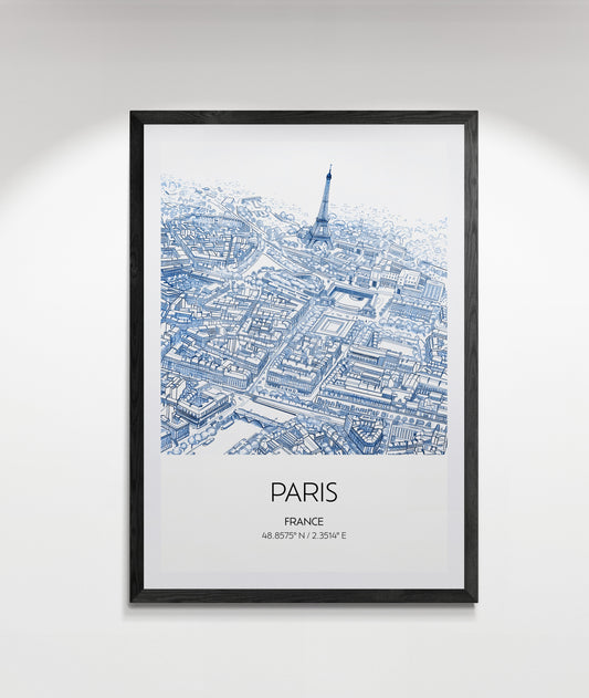 Paris France Map