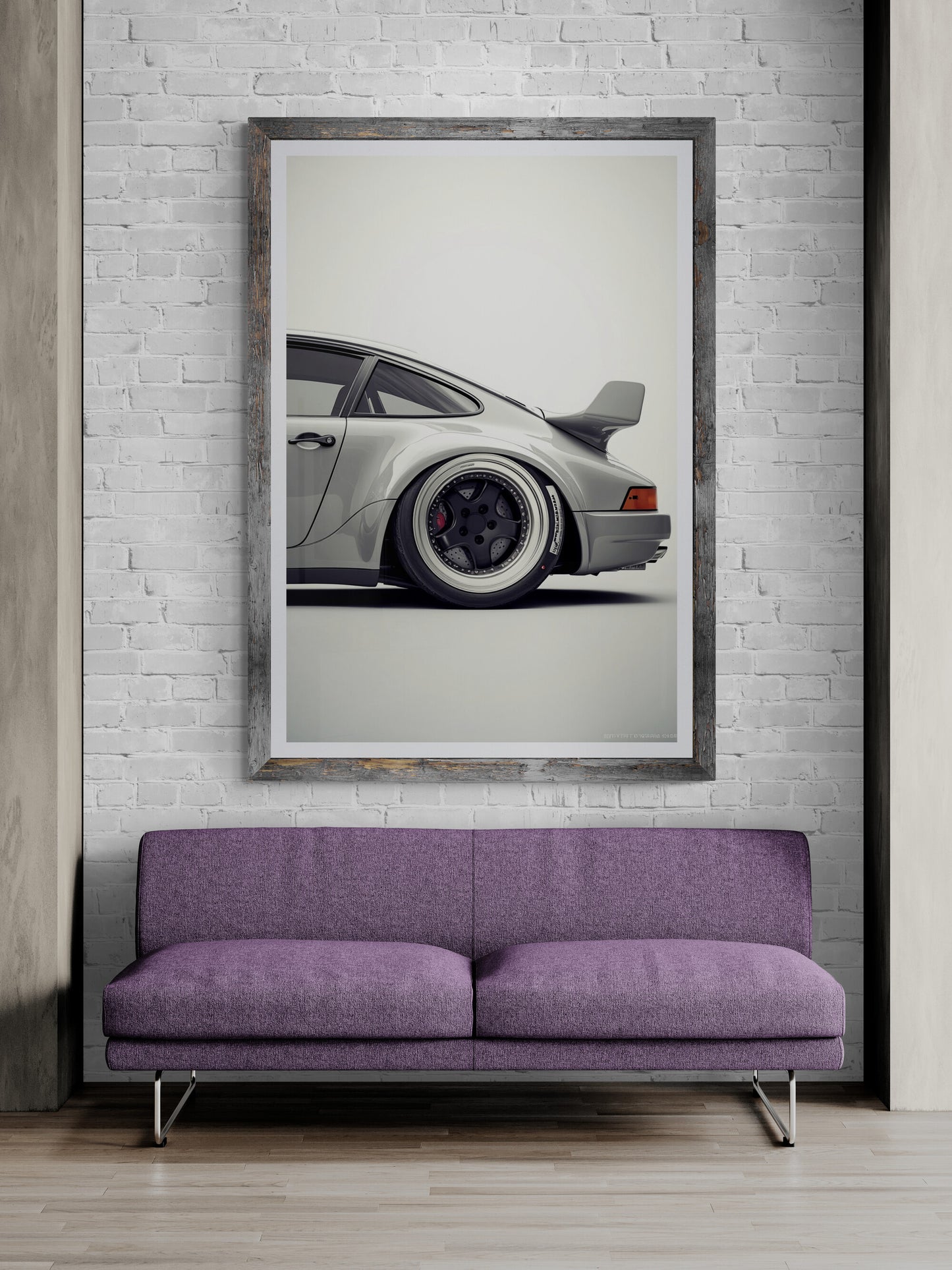 Porsche Grey 964 RWB