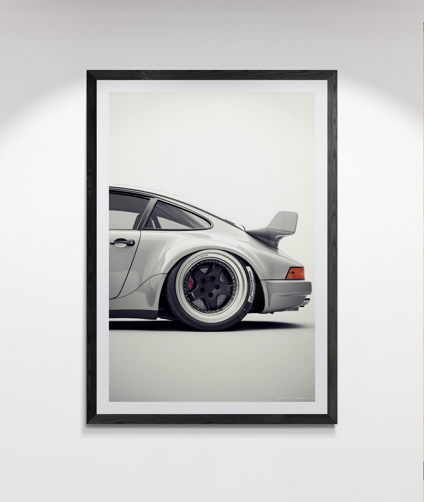 Porsche Grey 964 RWB