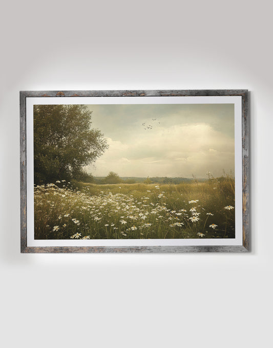 Wildflower Landscape - Art Prints