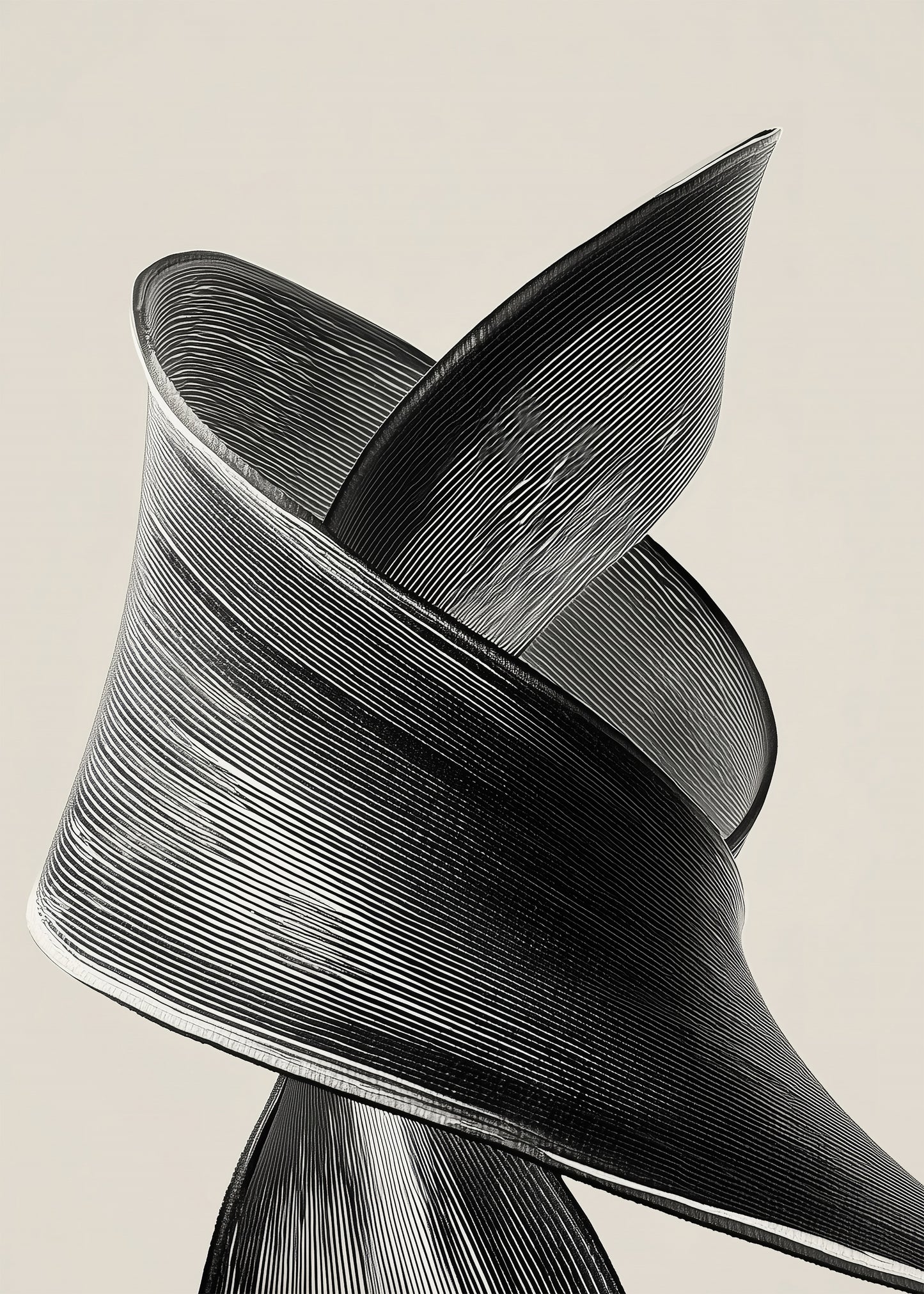 Black and White Abstract