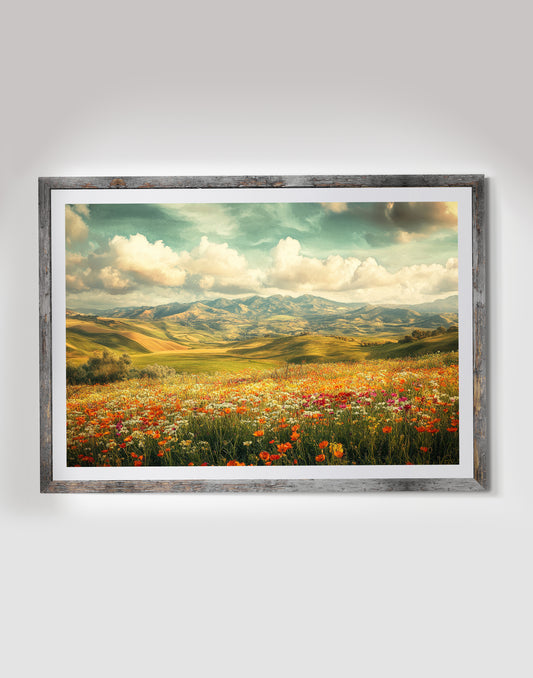Colorful Valley - Art Print
