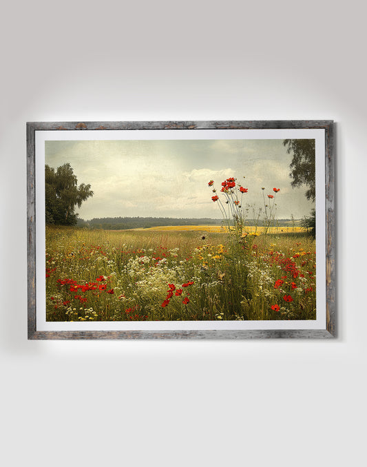 Red Poppies - Art Print