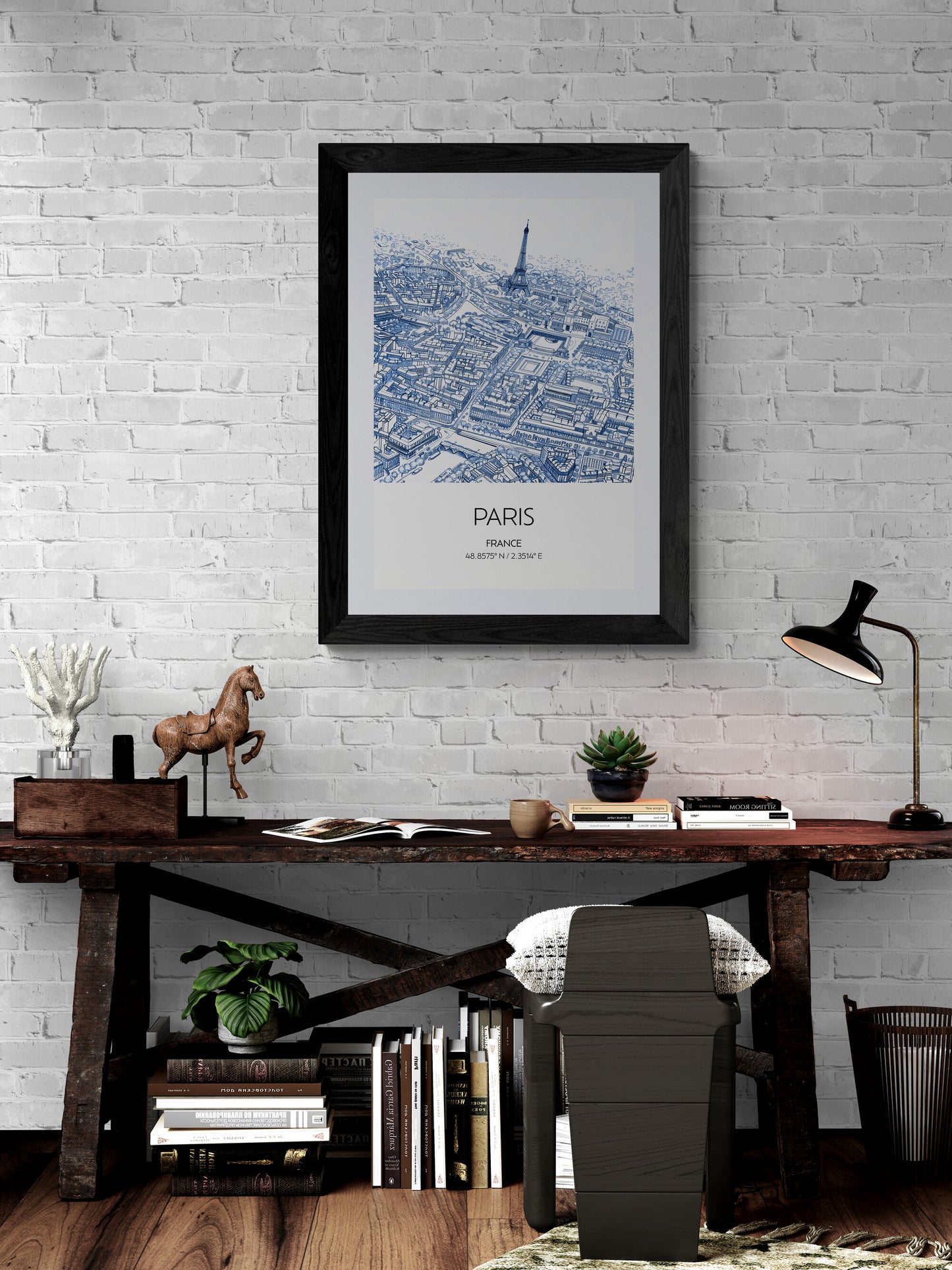 Paris France Map