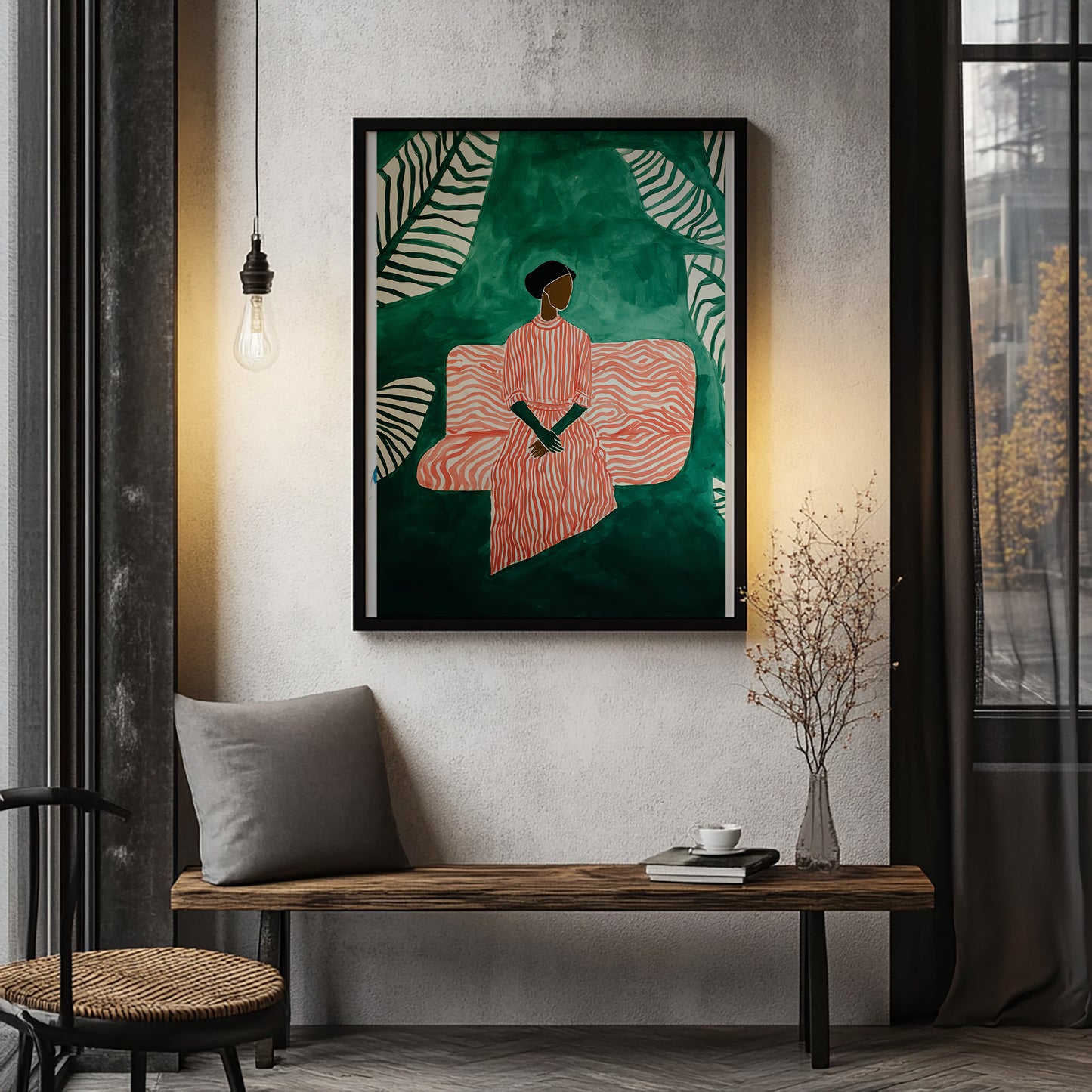 African American Figurative Abstract