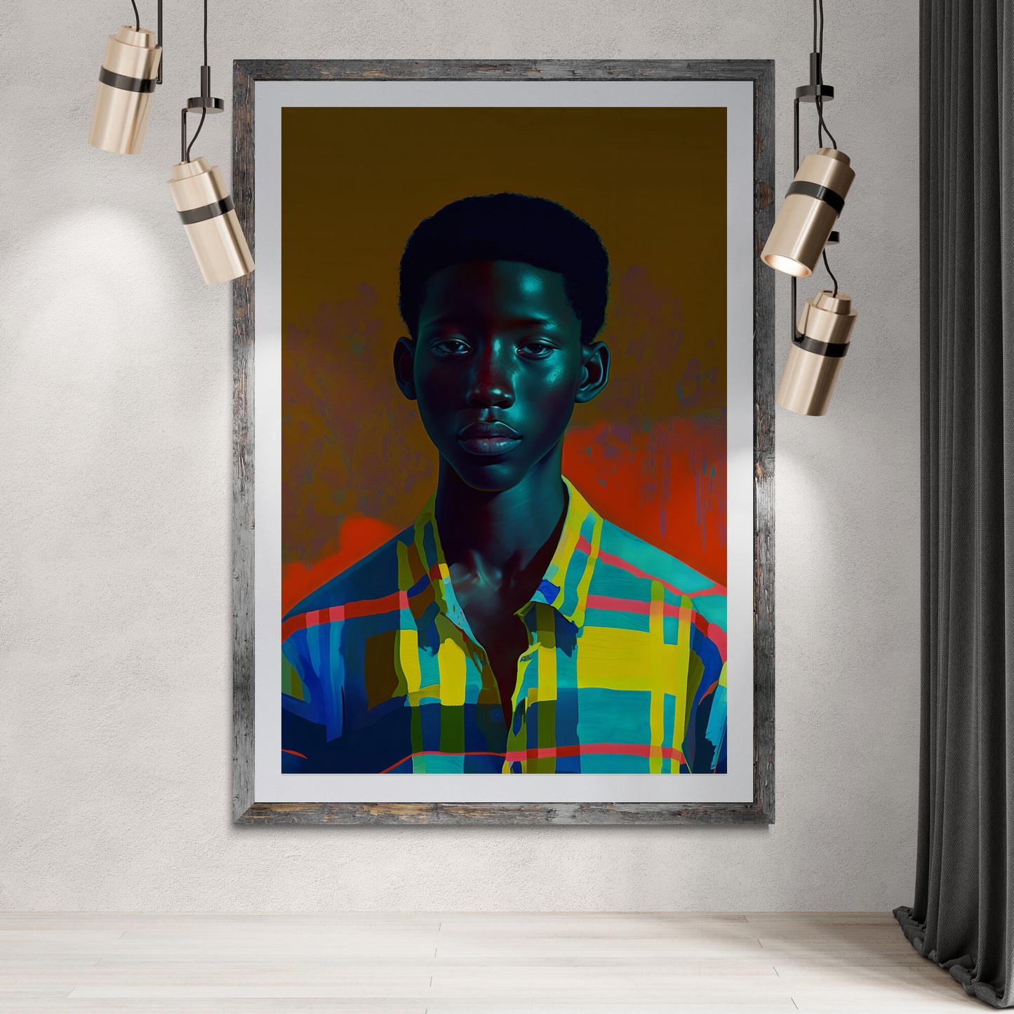 In Pastel