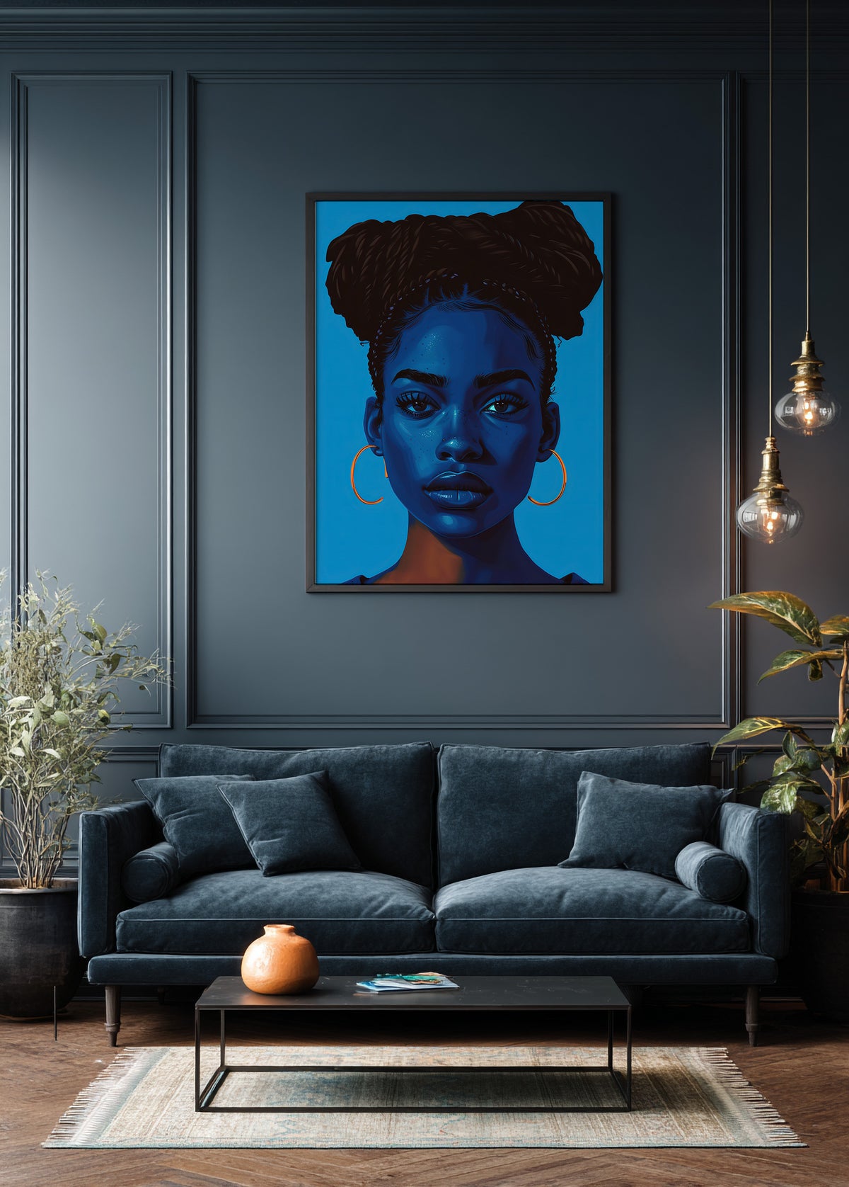 A Kind of Blue — Vertical 37 Kind of Blue 5x7